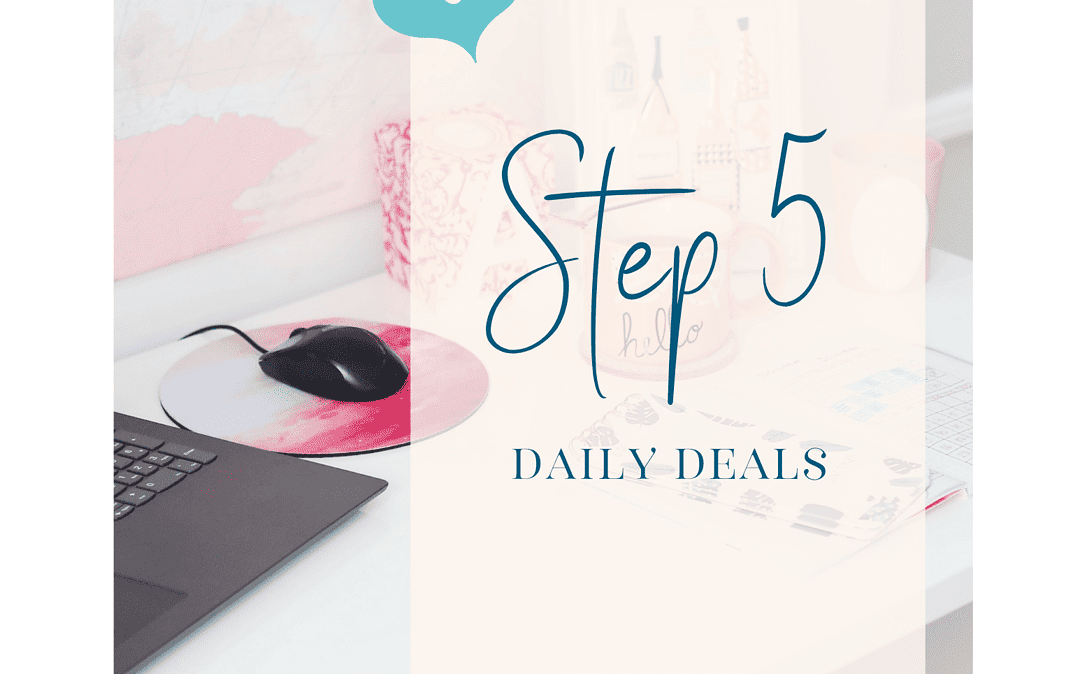 Genealogy research plan focuses on step 5 daily deals.