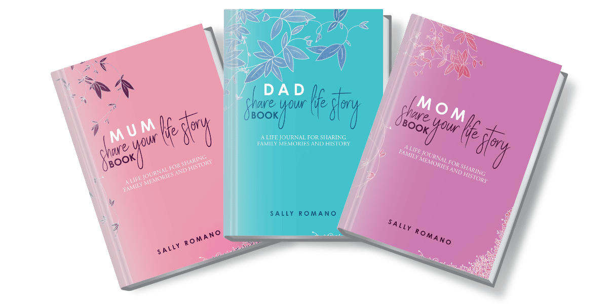 A set of three books with the words'mom' and'mom's day'.