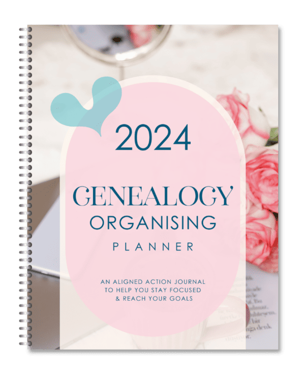 2024 Genealogy Organising Planner